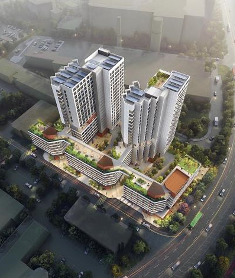 서울 노원구 상계마들단지 노후 임대 재정비 선도 사업 [조감도=SH공사 제공]