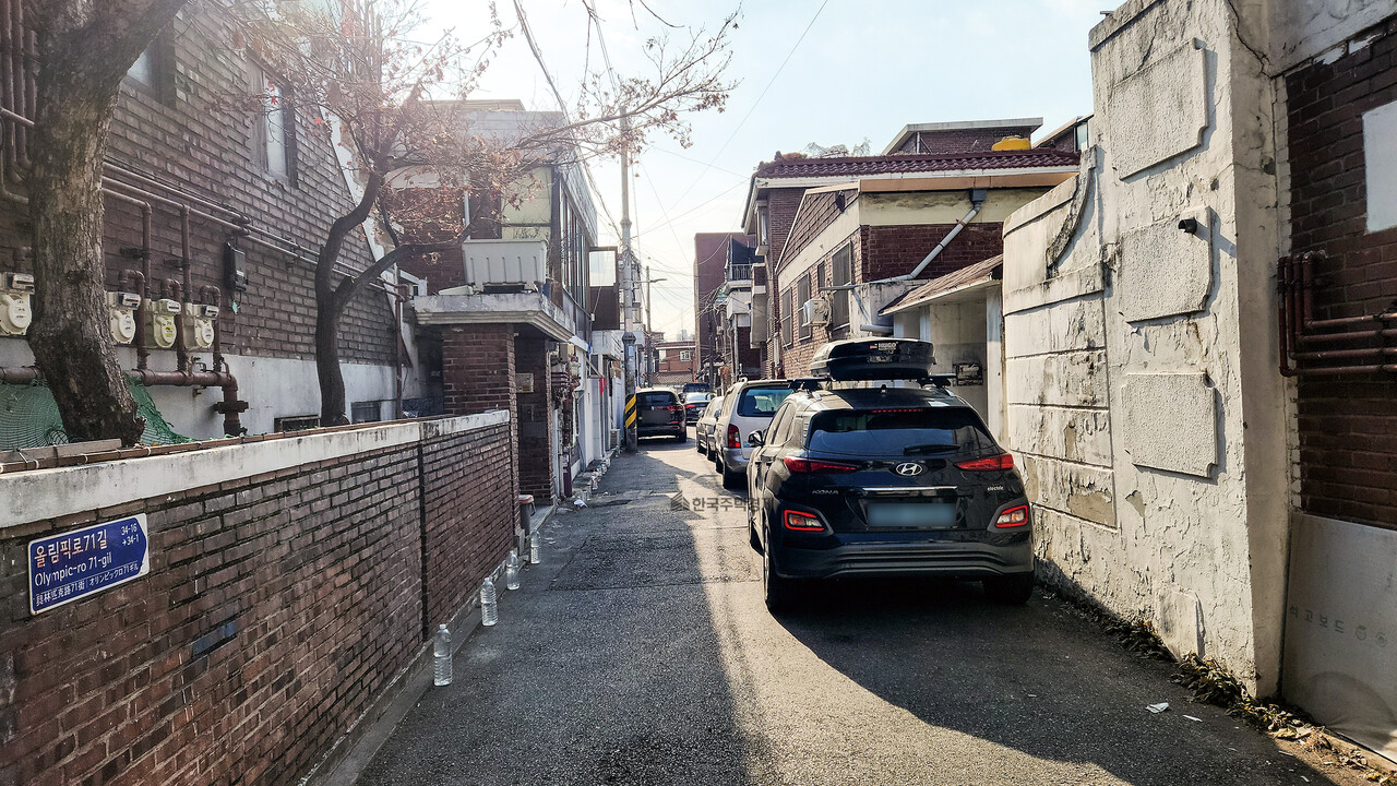 천호A1-2구역 재개발 전경 [사진=심민규 기자]