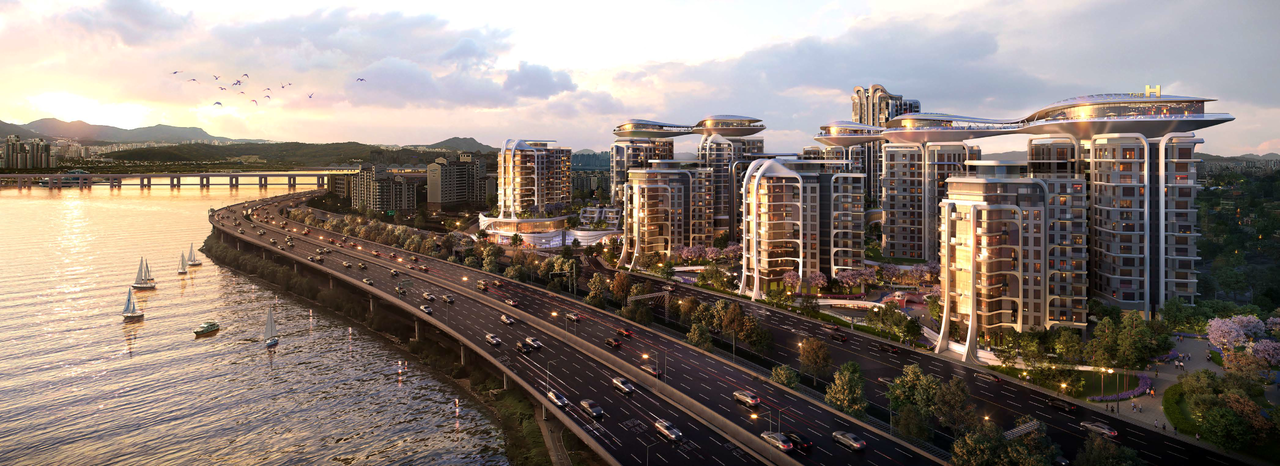 한남4구역(디에이치 한강) [조감도=현대건설 제공]