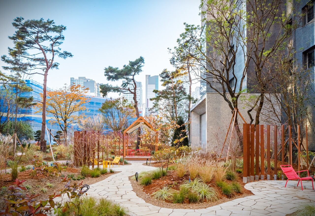 디에이치 퍼스티어 아이파크 ‘작가정원' [사진=현대건설 제공]