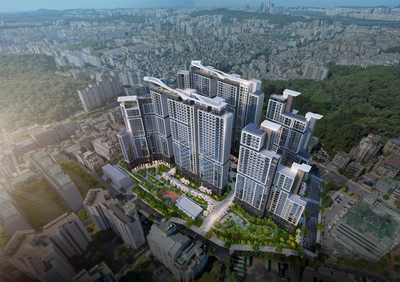 서울 서초구 방배신동아아파트 [조감도=서울시 제공]