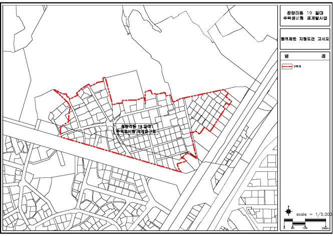 서울 동대문구 청량리동 19번지 일대 [자료=공고문]