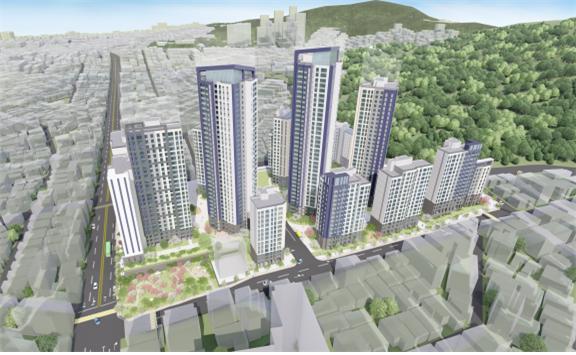 시흥동 817번지 일대 가로주택정비사업 조감도 [자료=LH]