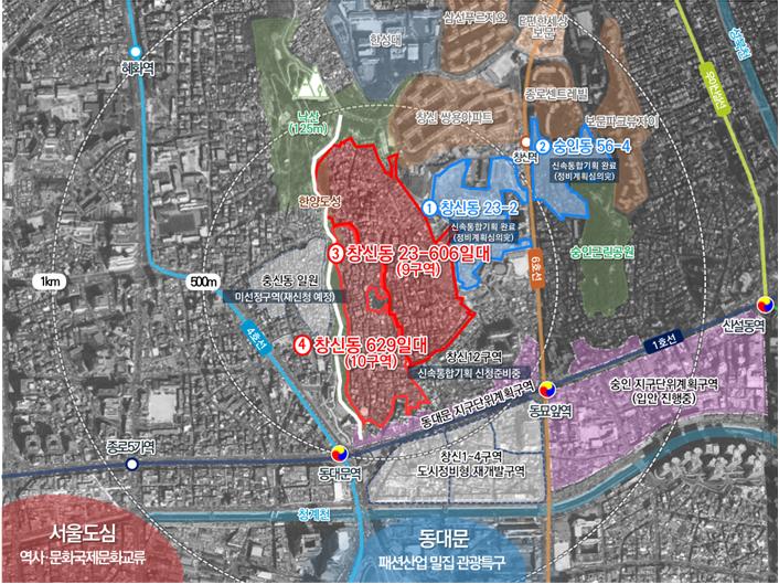 서울 종로구 창신9·10구역 [위치도=서울시 제공]
