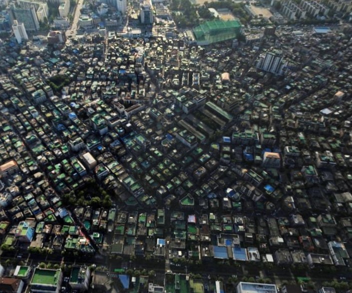 서울 금천구 시흥1동 858번지 일대 [사진=네이버 항공뷰]