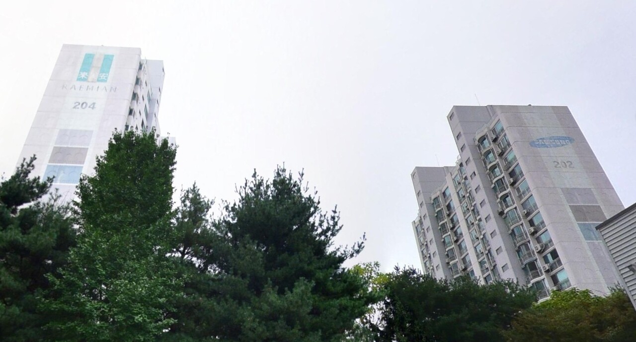 수지3구역 수지삼성2차아파트 재건축 일대 [사진=네이버 거리뷰 갈무리]