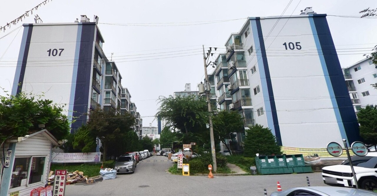 기흥1구역 구갈한성1차아파트 재건축 일대 [사진=네이버 거리뷰 갈무리]