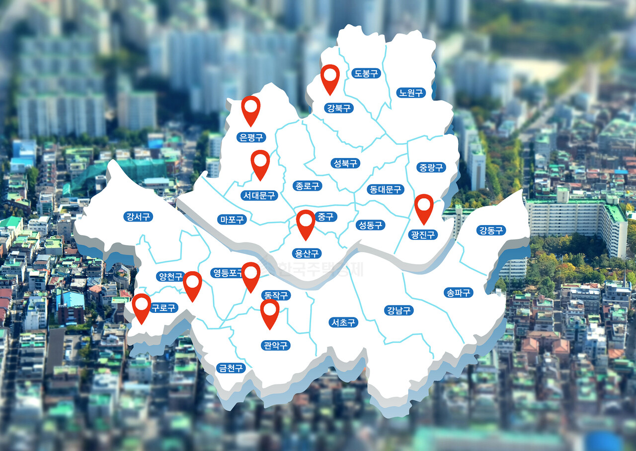 2025년 제1차 주택재개발 후보지 선정 결과 [그래픽=홍영주 기자]