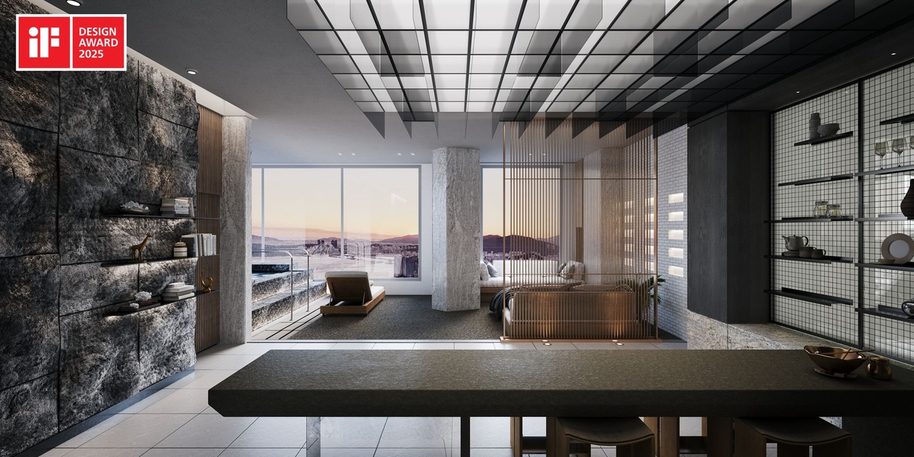 블랑 써밋 74의 45 워터스테이 [사진=대우건설 제공]