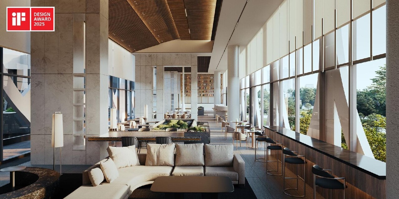 블랑 써밋 74의 카페&비스트로 [사진=대우건설 제공]