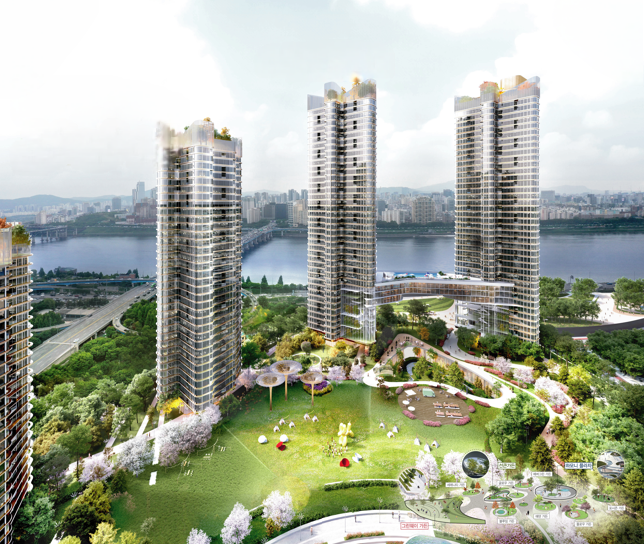 성수4지구 정원 설계안 [자료=조합]