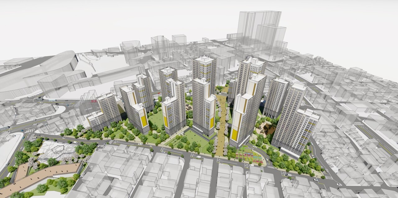 서울 중구 신당10구역 [조감도=정비사업 정보몽땅]