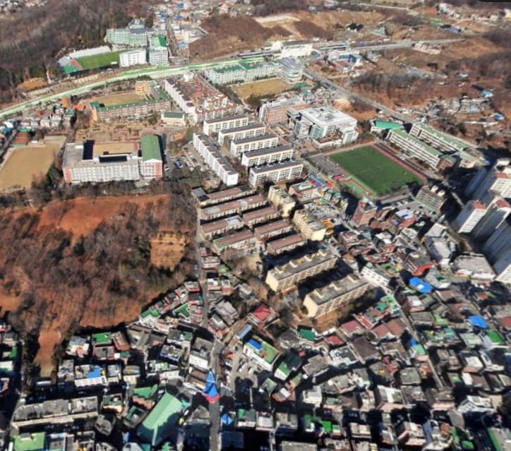 서울 중랑구 망우1구역 재건축 [사진=네이버 항공뷰]