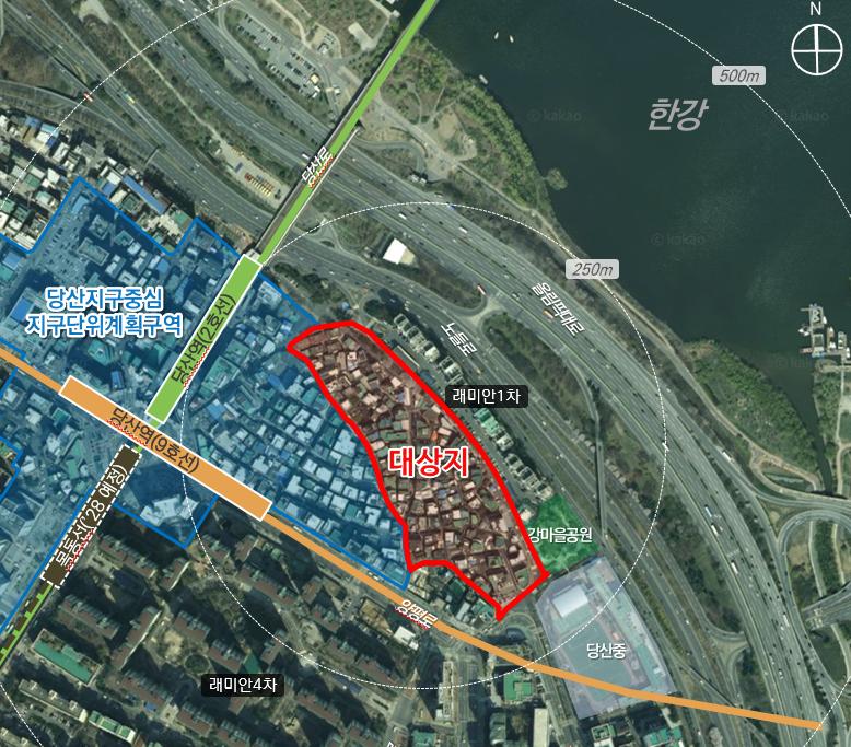 서울 영등포구 당산1구역 [위치도=서울시 제공]