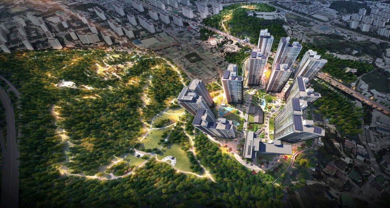 평택석정공원 화성파크드림 [사진=삼성물산 제공]