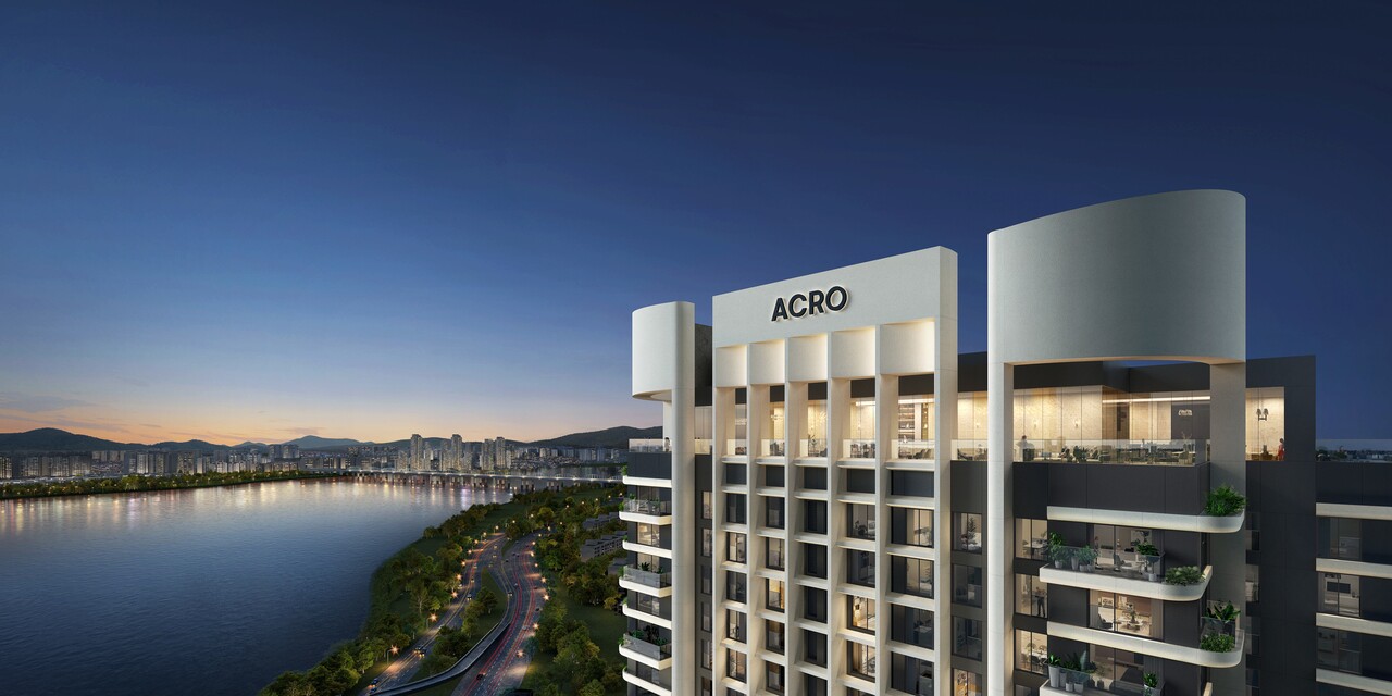 아크로 한남 [투시도=DL이앤씨 제공]