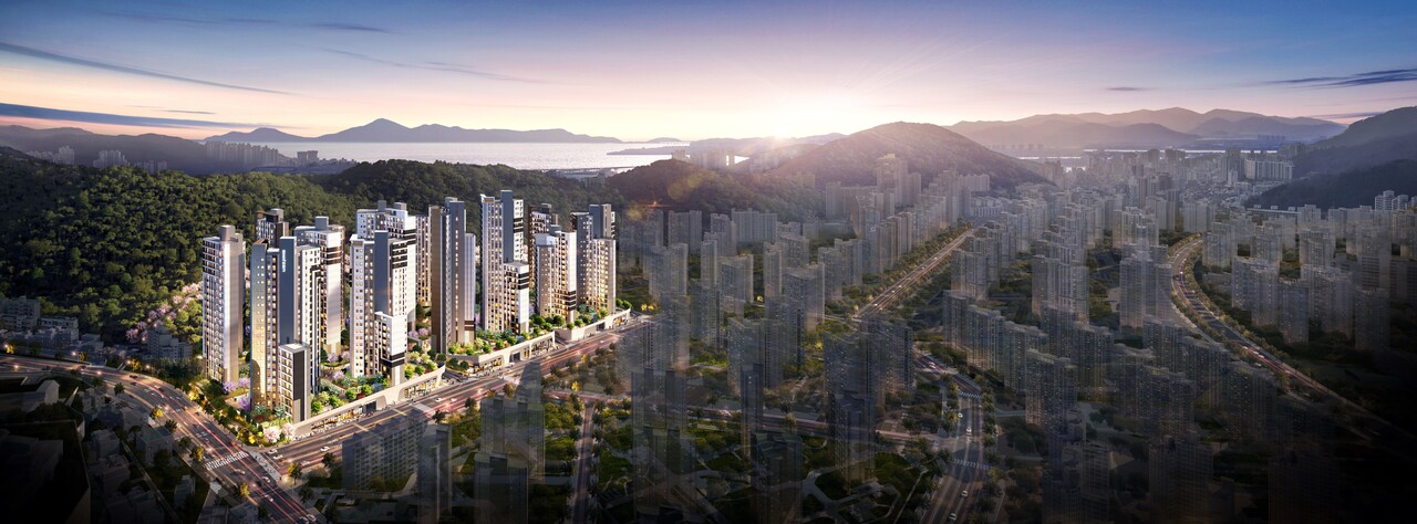 KCC건설, 부산 사하구 괴정8구역 재개발사업 수주 성공