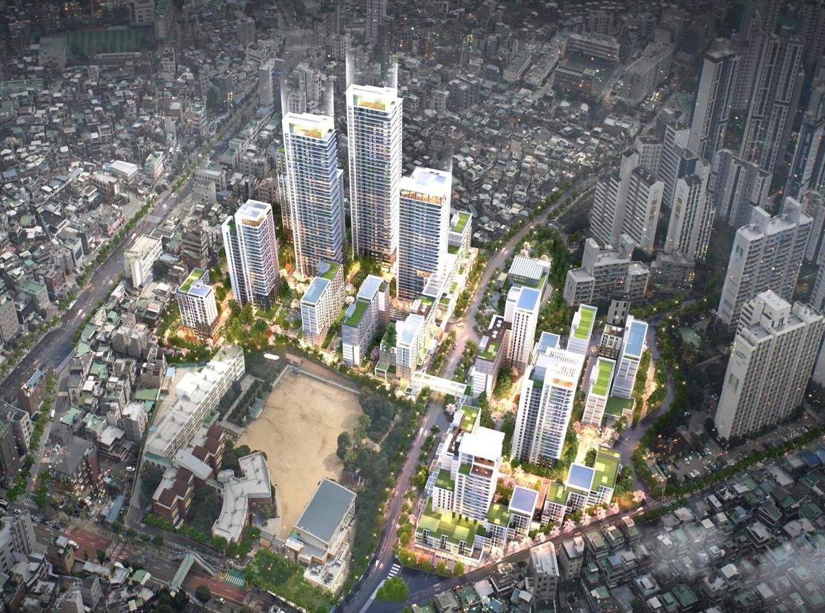 서울 영등포구 신길2구역 도심 공공주택 복합사업 [조감도=영등포구 제공]