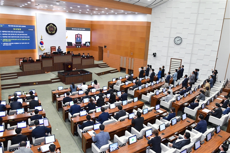 서울시의회 제330회 임시회  본회의 [사진=서울시의회 제공]