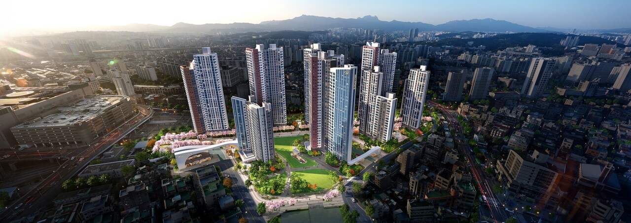 서울 동대문구 전농9구역 공공재개발 [사진=현대엔지니어링 제공]