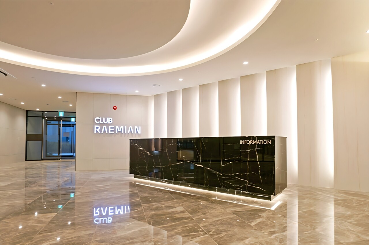 래미안 라그란데 커뮤니티 메인홀 [사진=삼성물산 제공]