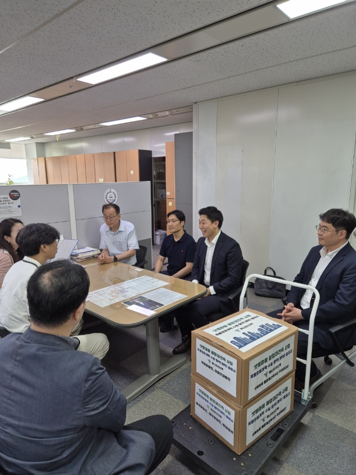 분당샛별마을 예비사업시행자 지정 신청 [사진=주민대표단 제공]