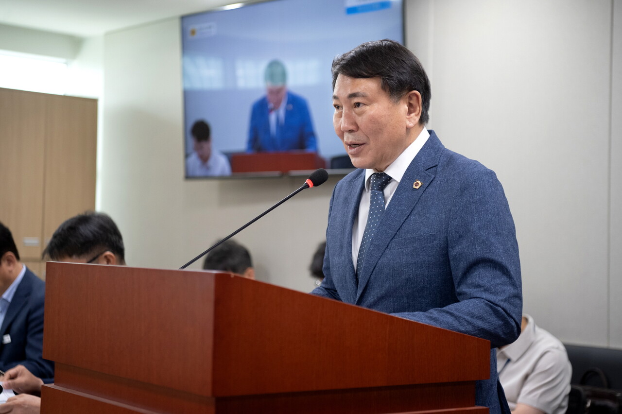 경기도의회 명재성 의원이 대표발의한 경기도 도심 복합개발 지원에 관한 조례안이 도시환경위원회 심의를 통과했다. [사진=경기도의회 제공]