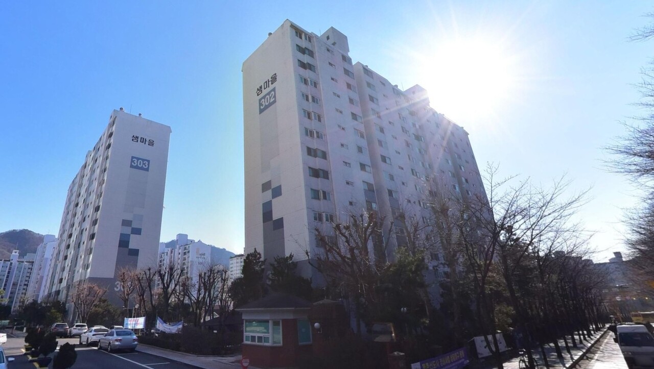 평촌신도시 선도지구 샘마을 재건축 [사진=네이버 거리뷰 갈무리]