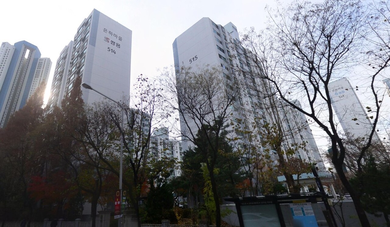 중동 은하마을 재건축 일대 [사진=네이버 거리뷰]