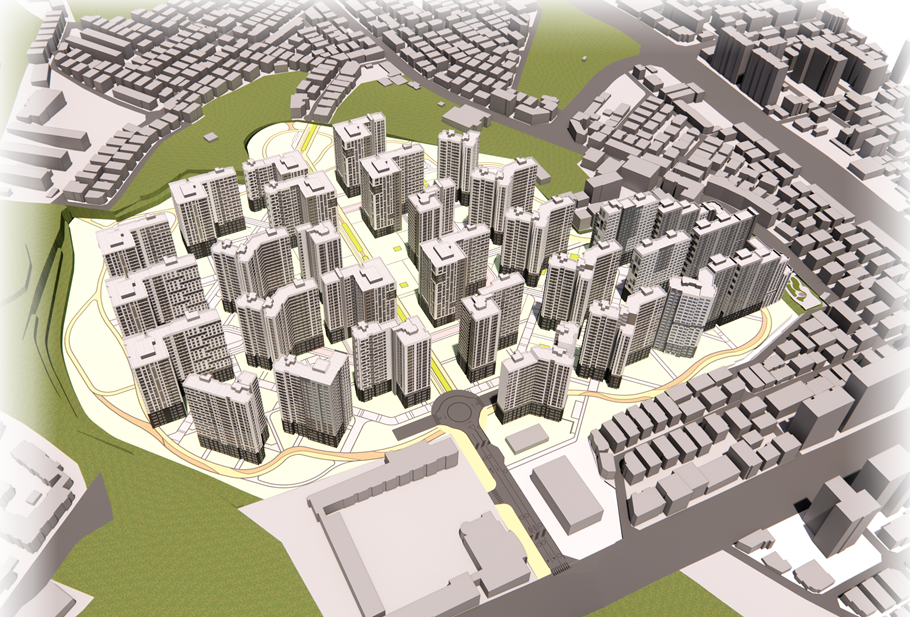서울 양천구 신월시영아파트 재건축 조감도 [사진=추진준비위원회 제공]