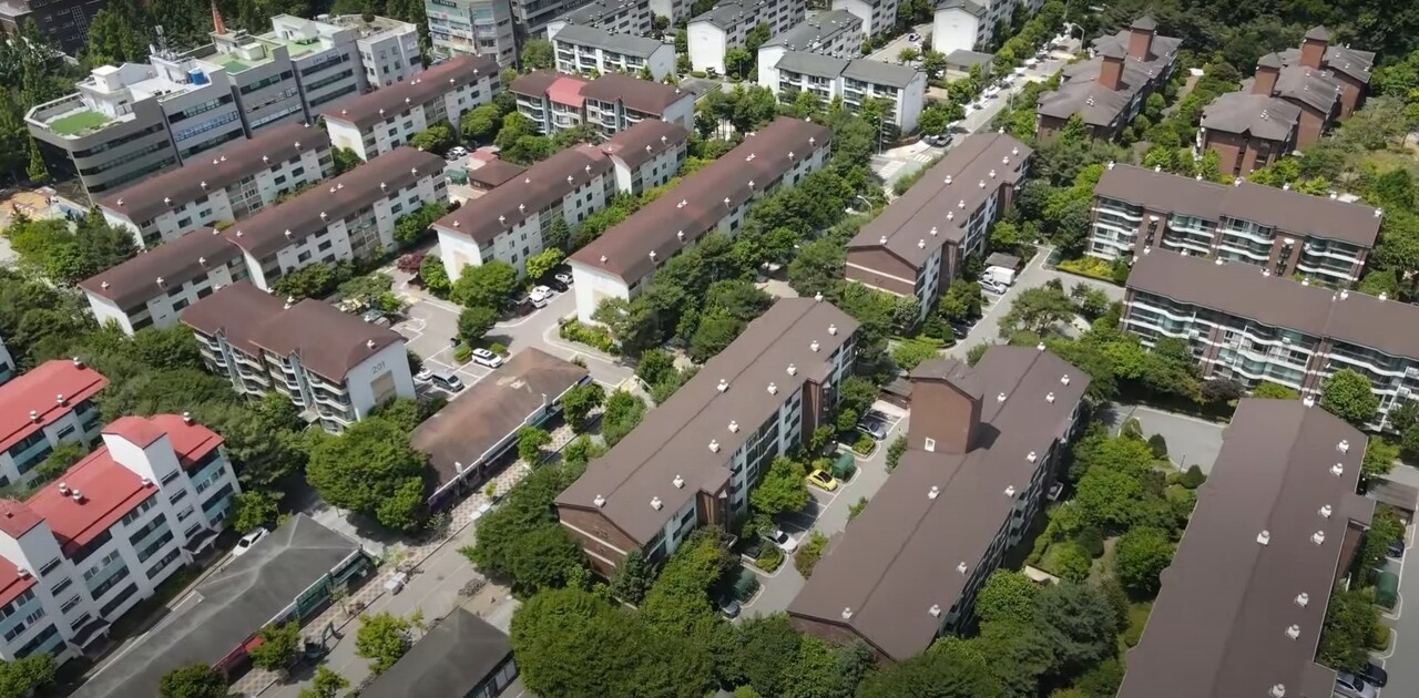 분당 목련마을 빌라단지 재건축 전경 [사진=주민대표단 제공]