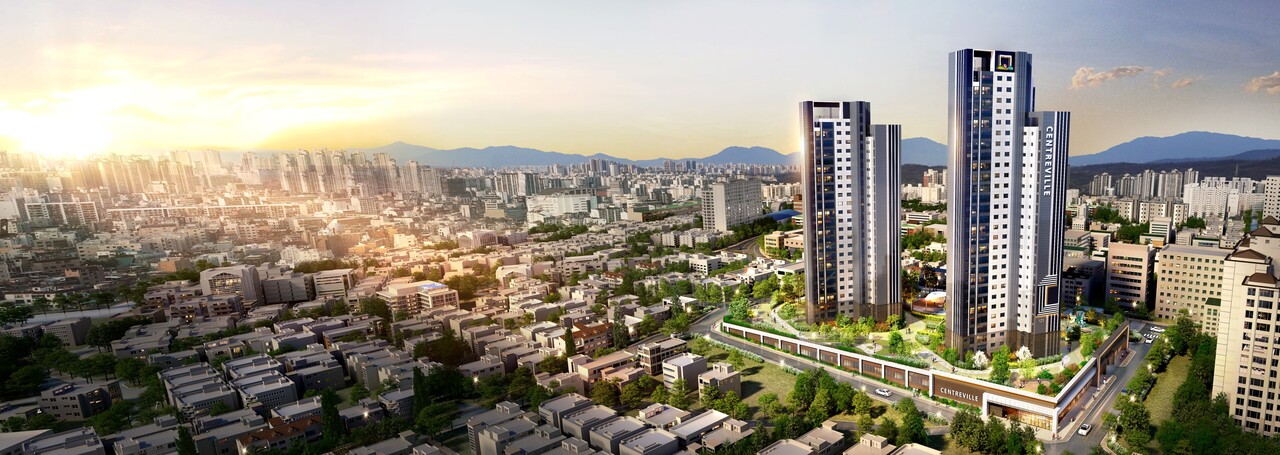 서울 강동구 천호동 145-66번지 일대 가로주택정비사업 [조감도=동부건설 제공]