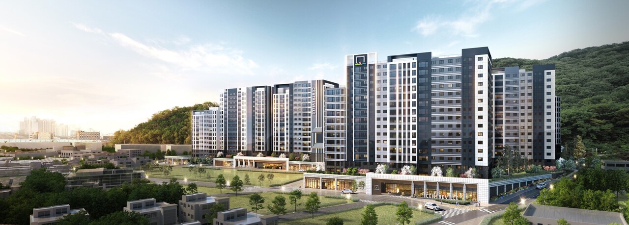 서울 금천구 석수역세권 모아타운1·2·3구역 가로주택정비사업 [조감도=동부건설 제공]