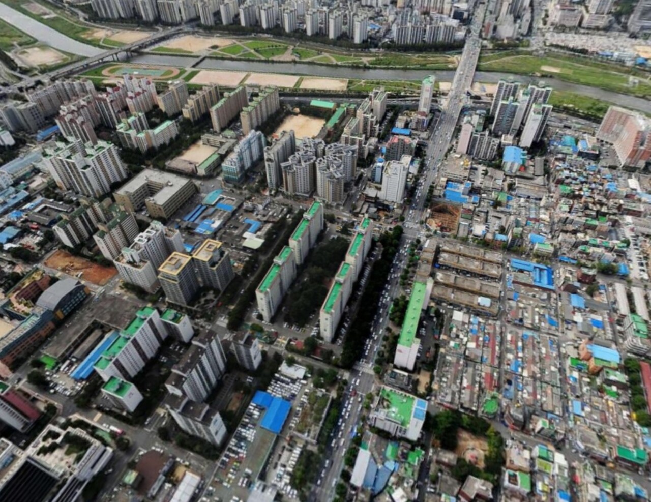 서울 영등포구 양평동 신동아아파트 [사진=네이버 항공뷰]