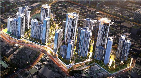 중화5구역 공공재개발 조감도 [사진=LH 제공]