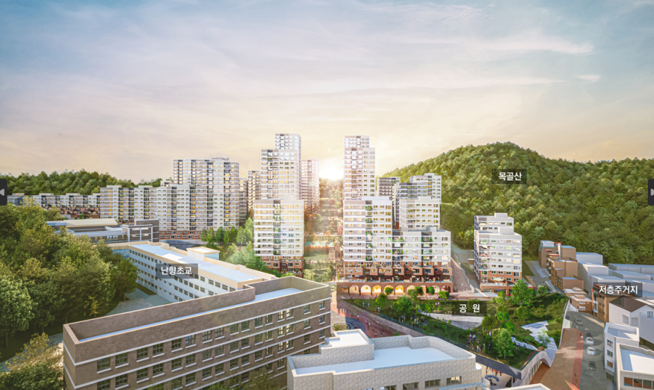 서울 관악구 신림7구역 재개발 조감도 [사진=주민협의체 제공]