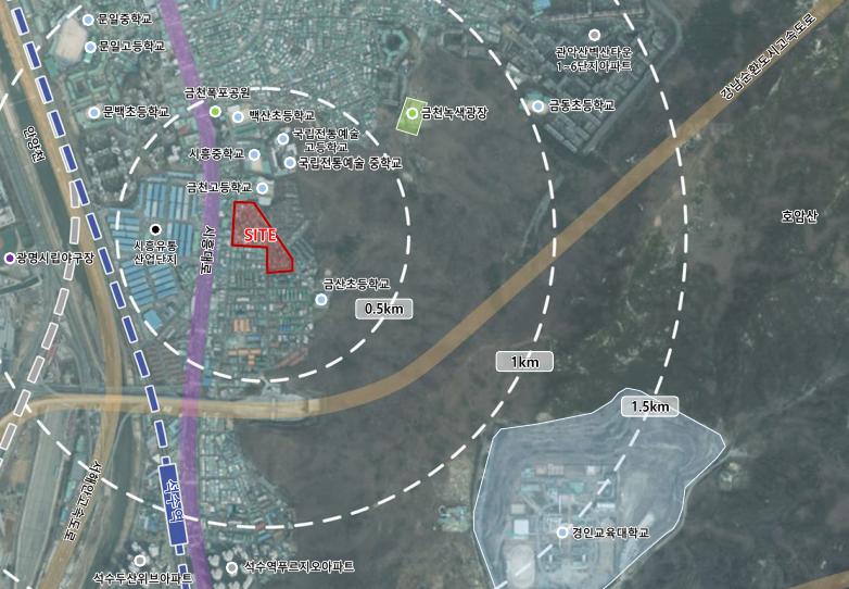 서울 금천구 시흥동 943번지 일대 모아주택 [위치도=서울시 제공]
