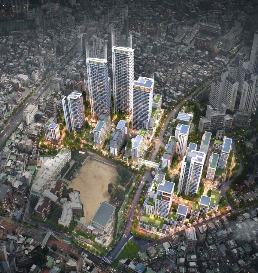 [신길2구역 도심 공공주택 복합지구 조감도=LH제공]