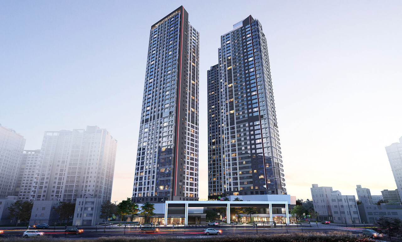 가야역 롯데캐슬 스카이엘 [투시도=롯데건설 제공]