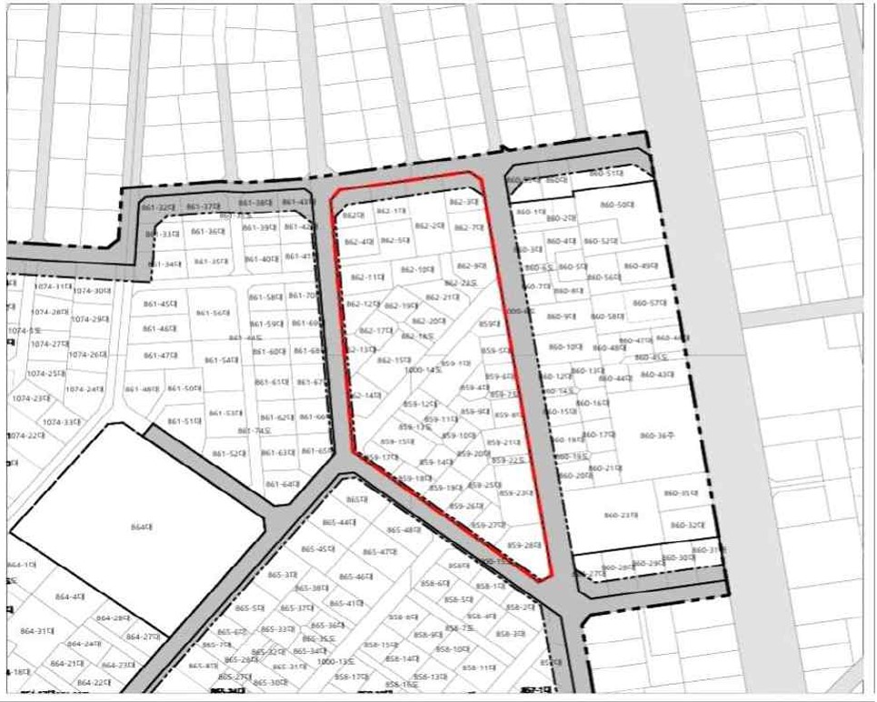 [시흥1동 859일대 가로주택정비사업 위치도=금천구청]