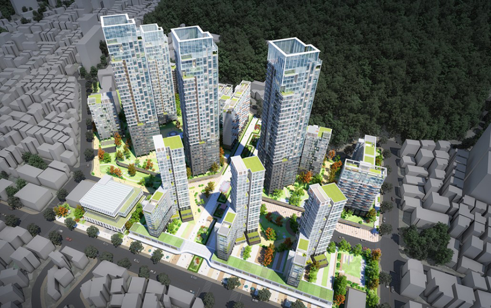 서울 금천구 시흥1구역 재개발 [사진=서울시 제공]