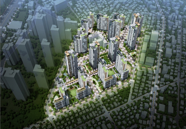 서울 금천구 시흥1동 864번지 모아타운 일대 [조감도=금천구청]