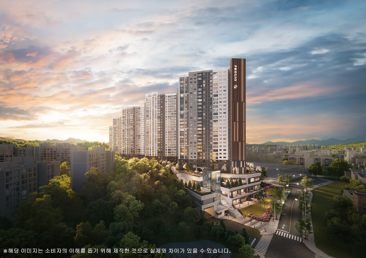 탑석 푸르지오 파크7 석경 투시도 [사진=대우건설]