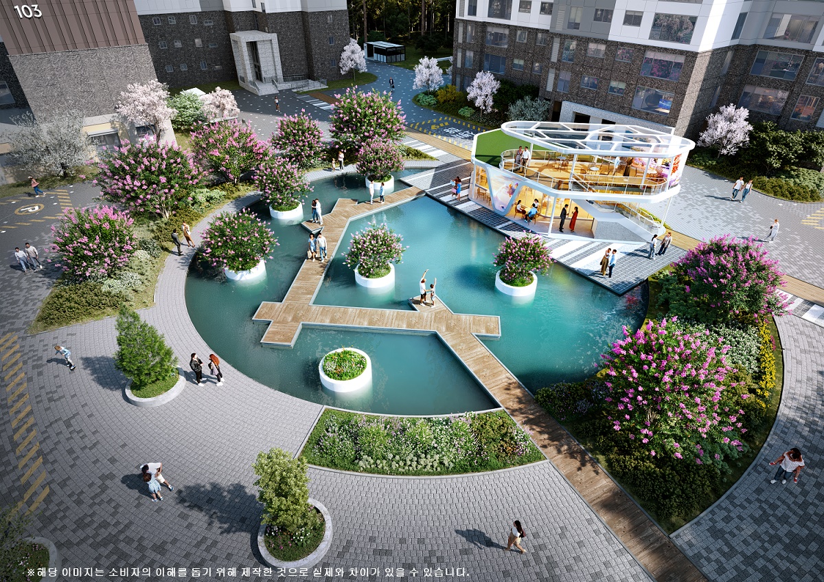 탑석 푸르지오 파크7 아쿠아 포레스트 [사진=대우건설]