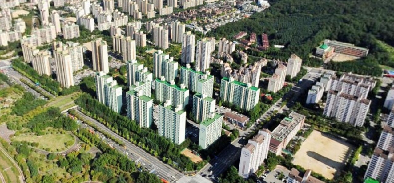 경기 성남시 분당신도시 샛별마을 일대 [사진=한국주택경제신문DB]