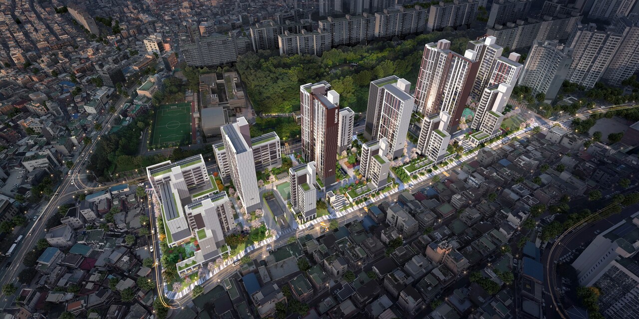 힐스테이트 이수역센트럴 [조감도=현대건설 제공]