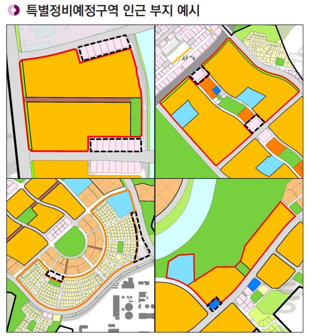 분당신도시 특별정비예정구역 부지 예시[자료=성남시]