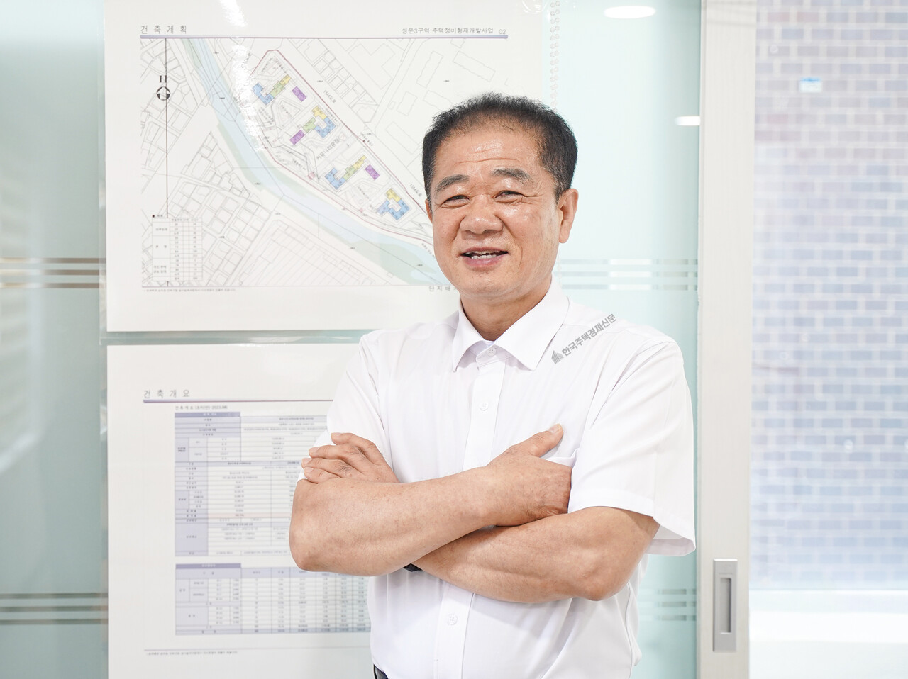 김진춘 조합장 | 쌍문3구역 재개발 [사진=이호준 기자]