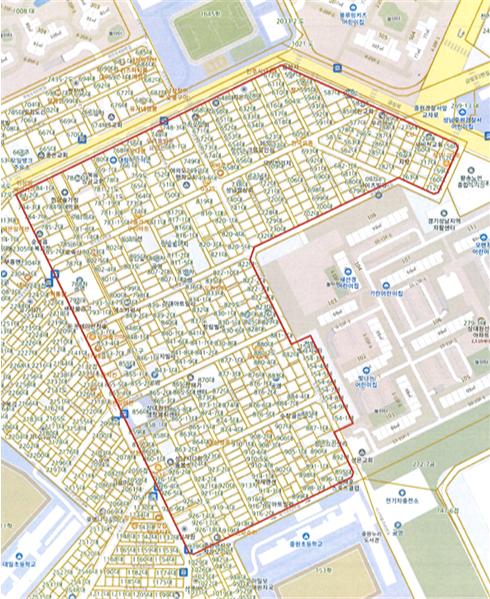 경기 성남시 상대원1·3구역 [위치도=성남시 제공]
