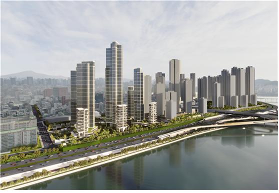 서울 강남구 압구정5구역 재건축 조감도 [자료=서울시]